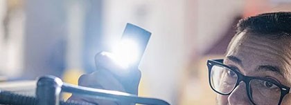 Lampe torche Led Lenser mécanicien