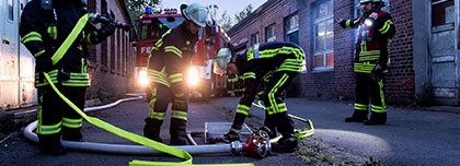 Lampes torches Led Lenser pour pompiers